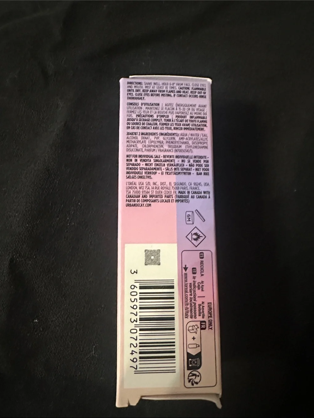 Urban Decay long lasting